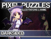 Превью изображения 0: Pixel Puzzles Illustrations & Anime - Jigsaw Pack: Dark Sided