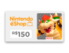 Превью изображения 0: Карта оплаты Nintendo eShop 150 BRL Brazil [Цифровая версия]