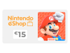 Превью изображения 0: Карта оплаты Nintendo eShop 15 EUR [Цифровая версия]