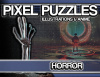 Превью изображения 0: Pixel Puzzles Illustrations & Anime - Jigsaw Pack: Horror