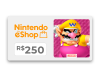 Превью изображения 0: Карта оплаты Nintendo eShop 250 BRL Brazil [Цифровая версия]
