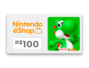Превью изображения 0: Карта оплаты Nintendo eShop 100 BRL Brazil [Цифровая версия]
