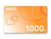 Превью изображения 0: Карта оплаты Nintendo eShop 1000 JPY Japan [Цифровая версия]